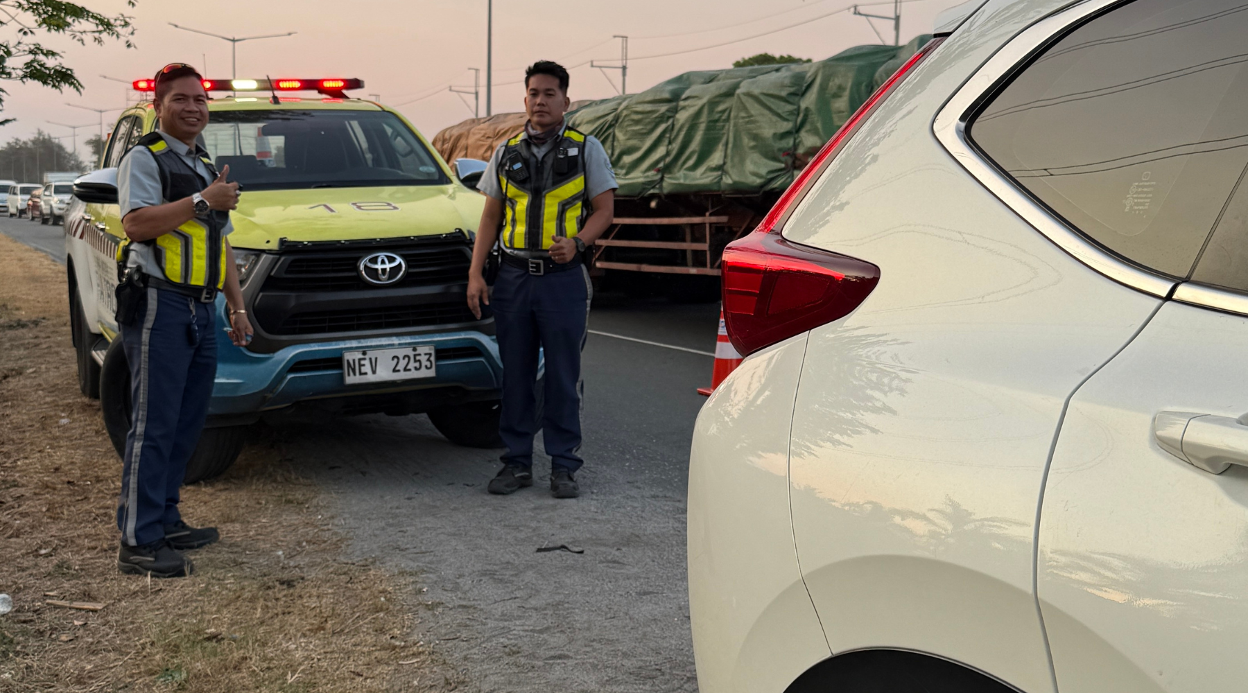 A quick note on good service along NLEX